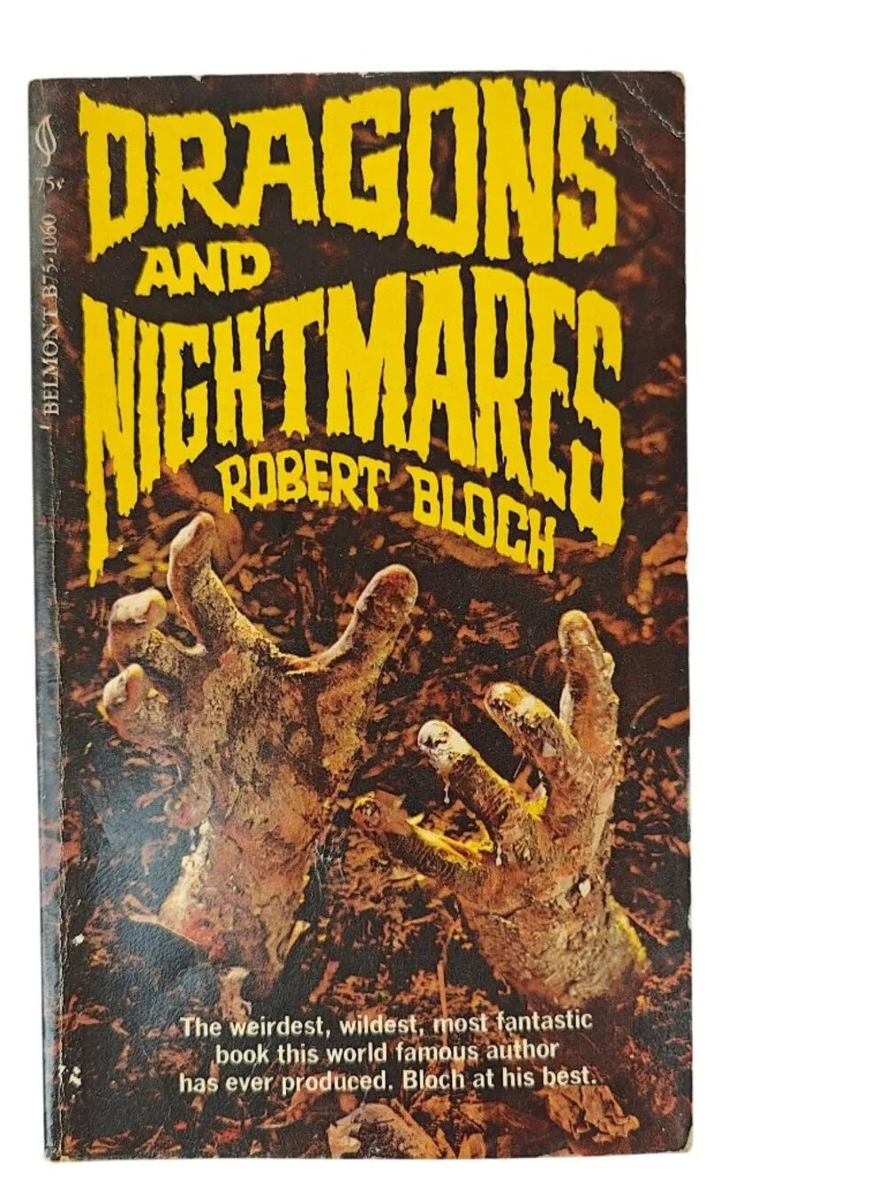 Dragons And Nightmares Robert Bloch Paperback 1969 Vintage Fantasy Horror